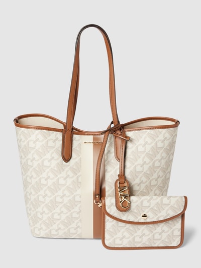 MICHAEL Michael Kors Tote bag met labeldetail, model 'ELIZA' Ecru - 2