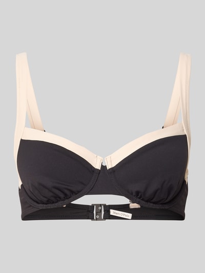 Marc O'Polo Bikinitop met beugels Zwart - 1