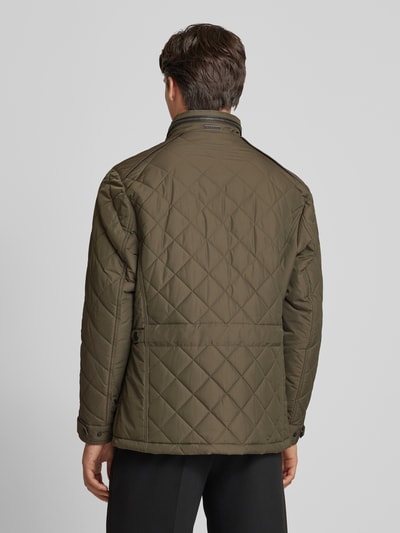 bugatti Jacke mit Steppnähten Oliv 5