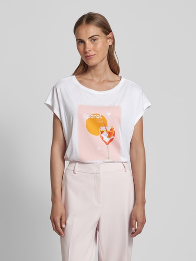 Smith and Soul T-shirt met motiefprint Wit - 4