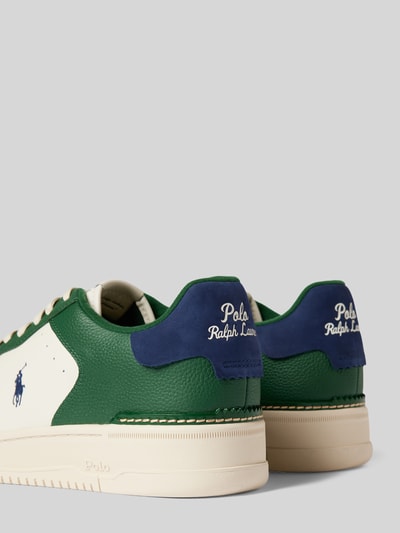 Polo Ralph Lauren Sneaker mit Logo-Stitching Modell 'MASTERS' Gruen 2