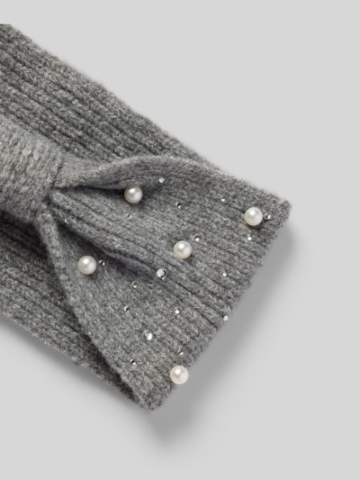 Pieces Opaska z dodatkiem wełny model ‘JAROLINE’ Średnioszary 2