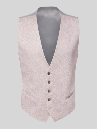 Zuitable Gilet met V-hals, model 'WESLEY' Lichtrood - 2