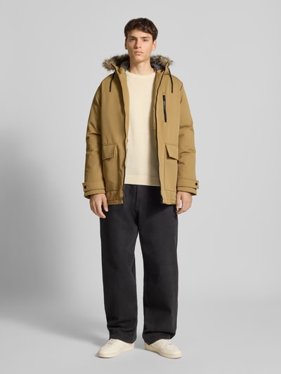 Jack & Jones Jack met capuchon, model 'CHARLIE' Beige - 1