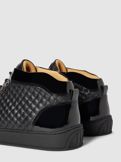 Leandro Lopes Sneaker aus Leder Modell 'Ezio' in black Black 2