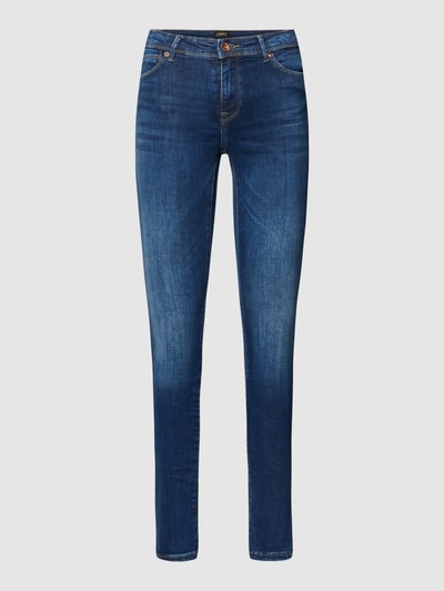 Only Slim fit jeans met 5-pocketmodel, model 'PUSH' Donkerblauw - 2