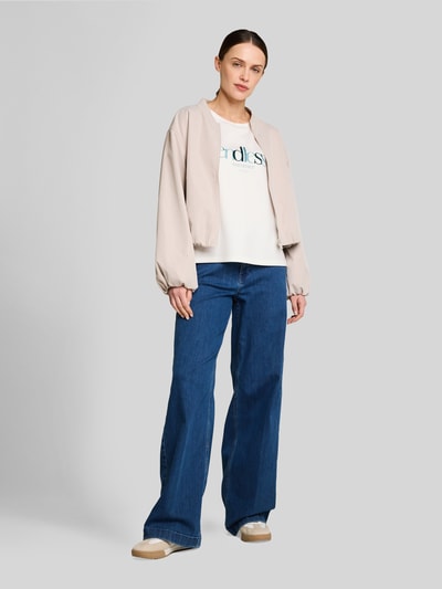 Tom Tailor comfort fit T-shirt Offwhite - 1