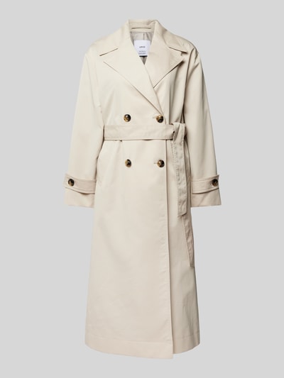 Mango Trenchcoat mit Bindegürtel Modell 'ANGELA' Offwhite 2