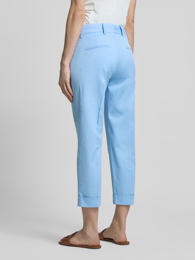 Raffaello Rossi Chinosy o skróconym kroju regular fit model ‘DORA’ Jasnoniebieski 5