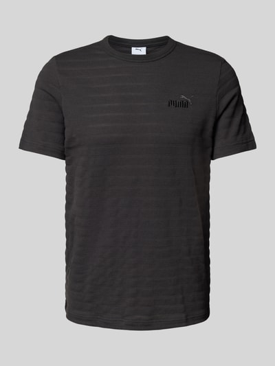 PUMA PERFORMANCE T-Shirt mit Strukturmuster Modell 'ESS ELEVATED' Black 2