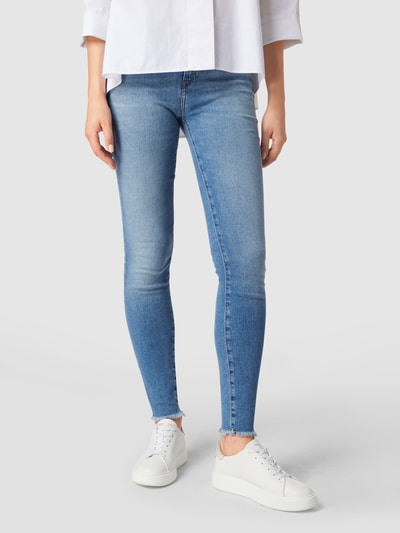 Tommy Hilfiger Jeansy o kroju skinny fit z naszywką z logo Jeansowy niebieski 4