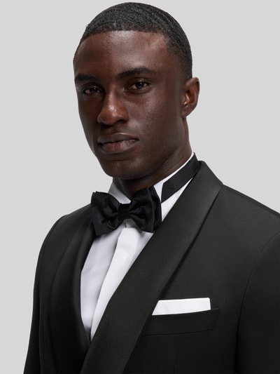 BOSS Slim Fit Smoking aus reiner Wolle Black 3