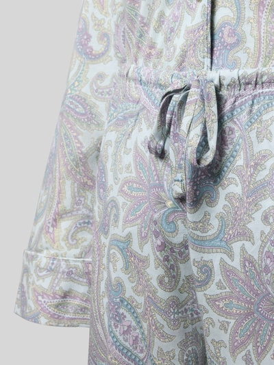 Lauren Ralph Lauren Pyjama met knoopsluiting Lila - 2