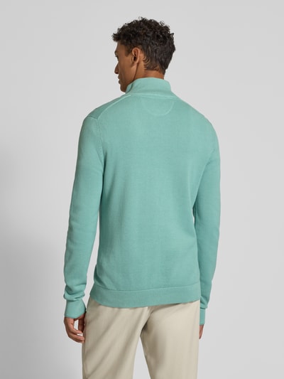 Lerros Sweter z dzianiny z kołnierzem Miętowy 5
