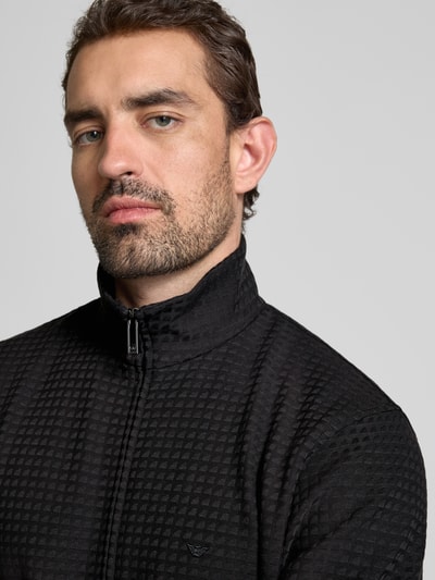 Emporio Armani Sweatjacke mit Reißverschluss Black 3