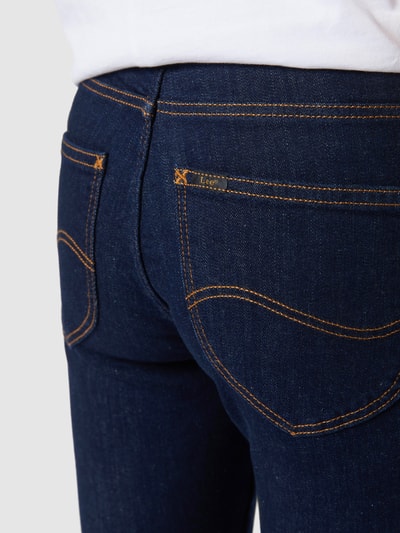 Lee Slim fit jeans met stretch, model 'Elly' Donkerblauw - 3
