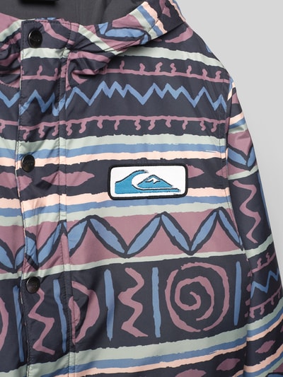 Quiksilver Jacke mit Label-Patch Modell 'CRAZY SKY' Graphit 2