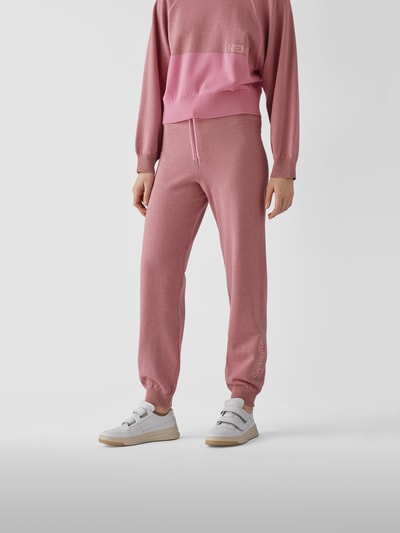 Kenzo Sweathose mit Label-Stitching Rose 4