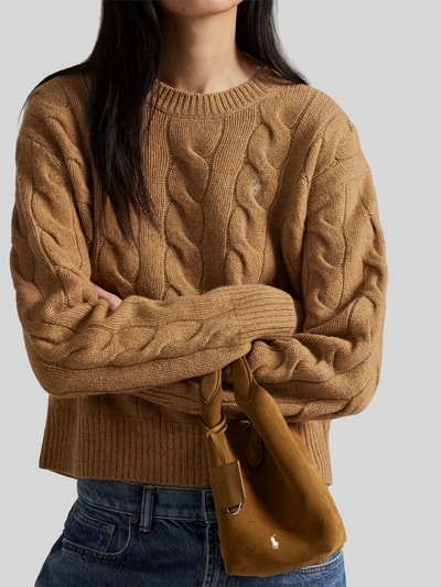 Polo Ralph Lauren Regular Fit Strickpullover aus Woll-Kaschmir-Mix Camel 5