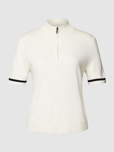 Marc Cain Gebreid shirt met contraststrepen Offwhite - 2