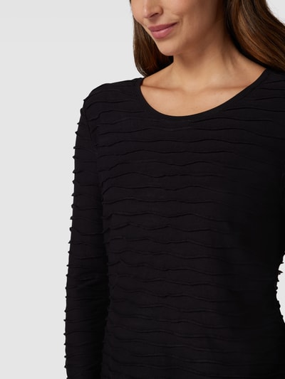 Betty Barclay Longsleeve mit Strukturmuster Black 3