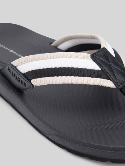 Tommy Hilfiger Zehentrenner mit Logo Details Black 4