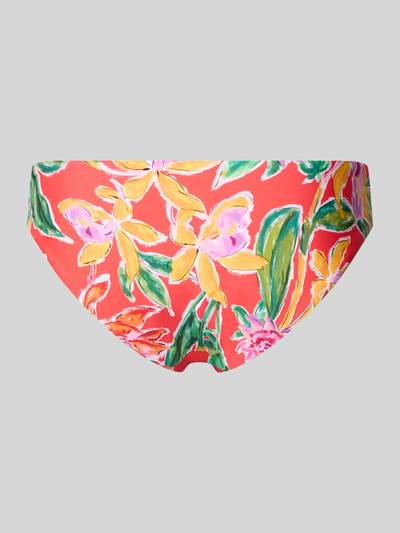Seafolly Figi bikini z kwiatowym wzorem Koralowy 3