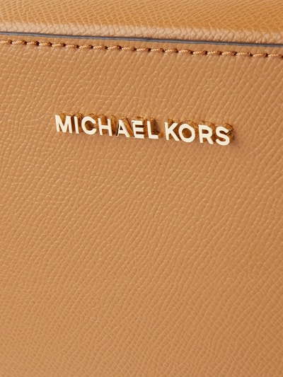 MICHAEL Michael Kors Torebka ze skóry na długim pasku Koniakowy 3