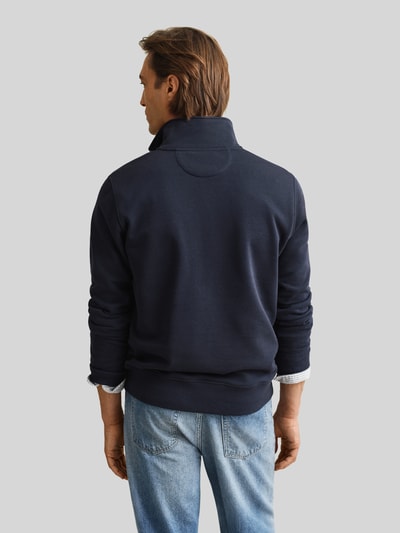 GANT Regular fit sweatshirt van katoenmix Marineblauw - 5