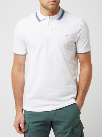 Christian Berg Men Poloshirt aus Supima®-Baumwolle Weiss 4