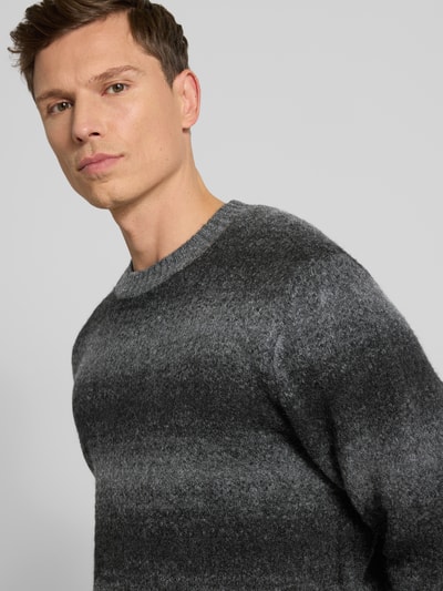 Jack & Jones Premium Gebreide pullover met ronde hals Antraciet gemêleerd - 3