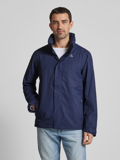 Schöffel Jacke mit Logo- und Label-Print Modell 'Gmund' Marine 4