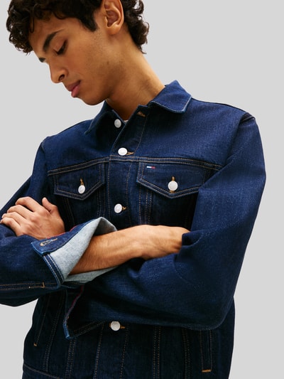 Tommy Jeans Regular Fit Jeansjacke aus Baumwoll-Mix Jeansblau 3
