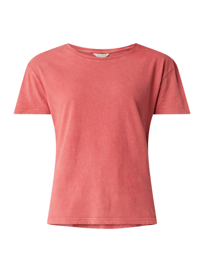 Review T-Shirt aus Baumwolle Bordeaux 2