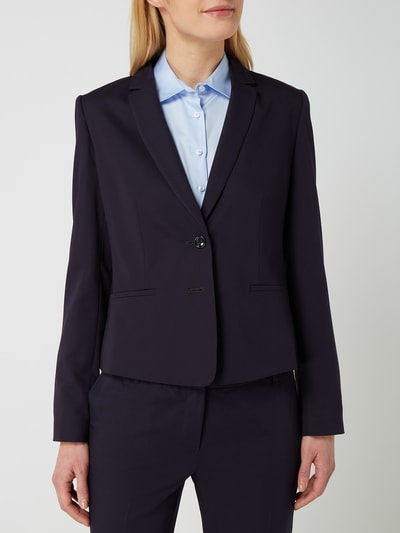 BETTY & CO WHITE Blazer met 2-knoopssluiting  Marineblauw - 4