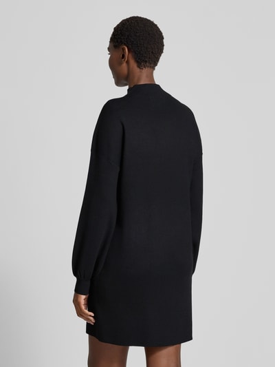 Vero Moda Loose fit gebreide jurk van viscosemix, model 'NANCY' Zwart - 5