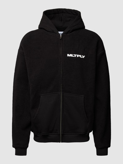 Multiply Apparel Sweatjacke mit Kapuze Black 2