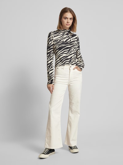 Pepe Jeans Regular fit corduroy broek in 5-pocketmodel, model 'WILLA' Offwhite - 1