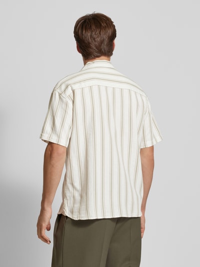 Jack & Jones Premium Regular fit vrijetijdsoverhemd met reverskraag, model 'MONTANA RESORT' Lichtgrijs - 5