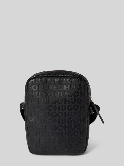HUGO Umhängetasche mit Label Patch Modell 'ETHON' Black 4