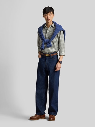 Polo Ralph Lauren Koszula casualowa o kroju regular fit z czystej bawełny Oliwkowy 1