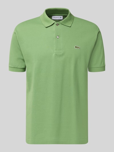 Lacoste Regular Fit Poloshirt aus reiner Baumwolle Gruen 2