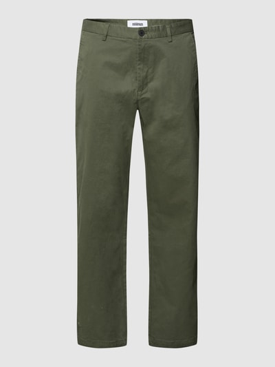 Minimum Stoffen broek met strookzakken, model 'Jalte' Kaki - 2