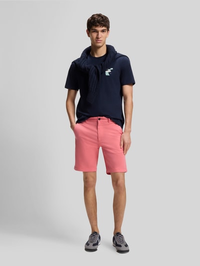 BOSS Orange Slim Fit Chinoshorts aus Baumwoll-mix Pink 1