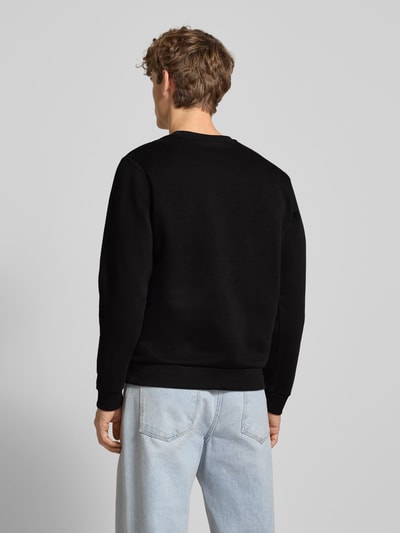 JACK & JONES Sweatshirt mit Label-Print Black 5