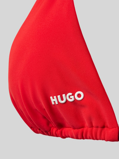 HUGO Bikini-Oberteil in Triangel-Form Modell 'PURE' Rot 2