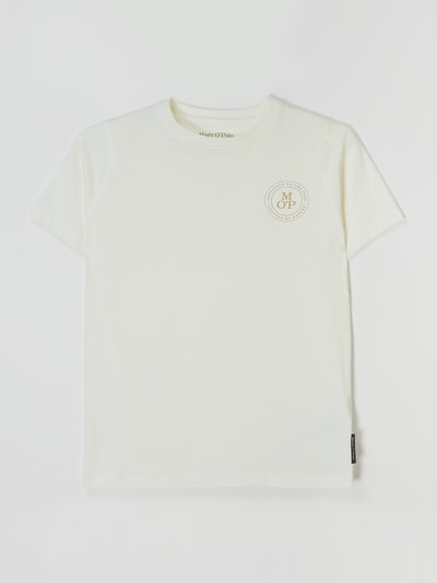 Marc O'Polo T-Shirt aus Bio-Baumwolle  Ecru 1