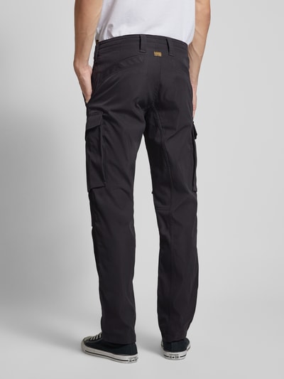 G-Star Raw Regular fit cargobroek met riemlussen, model 'Core' Zwart - 5