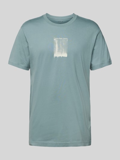 Calvin Klein Jeans T-Shirt mit Label-Print Lind 2