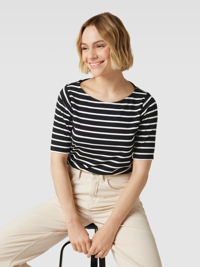 Betty Barclay T-Shirt mit Streifenmuster Black 3